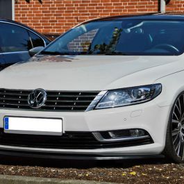 VW PASSAT CC priekinio bamperio pažeminimas